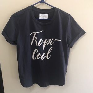 Anthropologie Tropicool Tee by Sol Angeles.